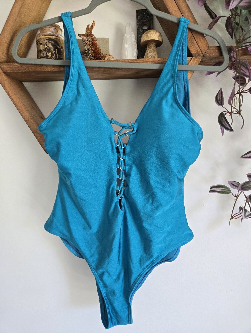 TiniBikini Bright Teal One-Piece Swimsuit